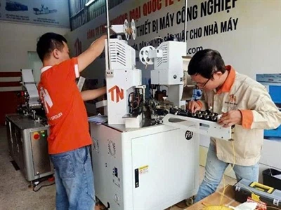 Vietnami kliendid said meie täisautomaatse topelt - pea krimmimismasina